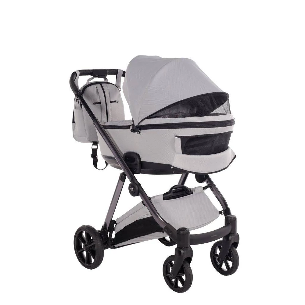 Junama többfunkciós babakocsi - SPACE V3 - 01 Light Grey