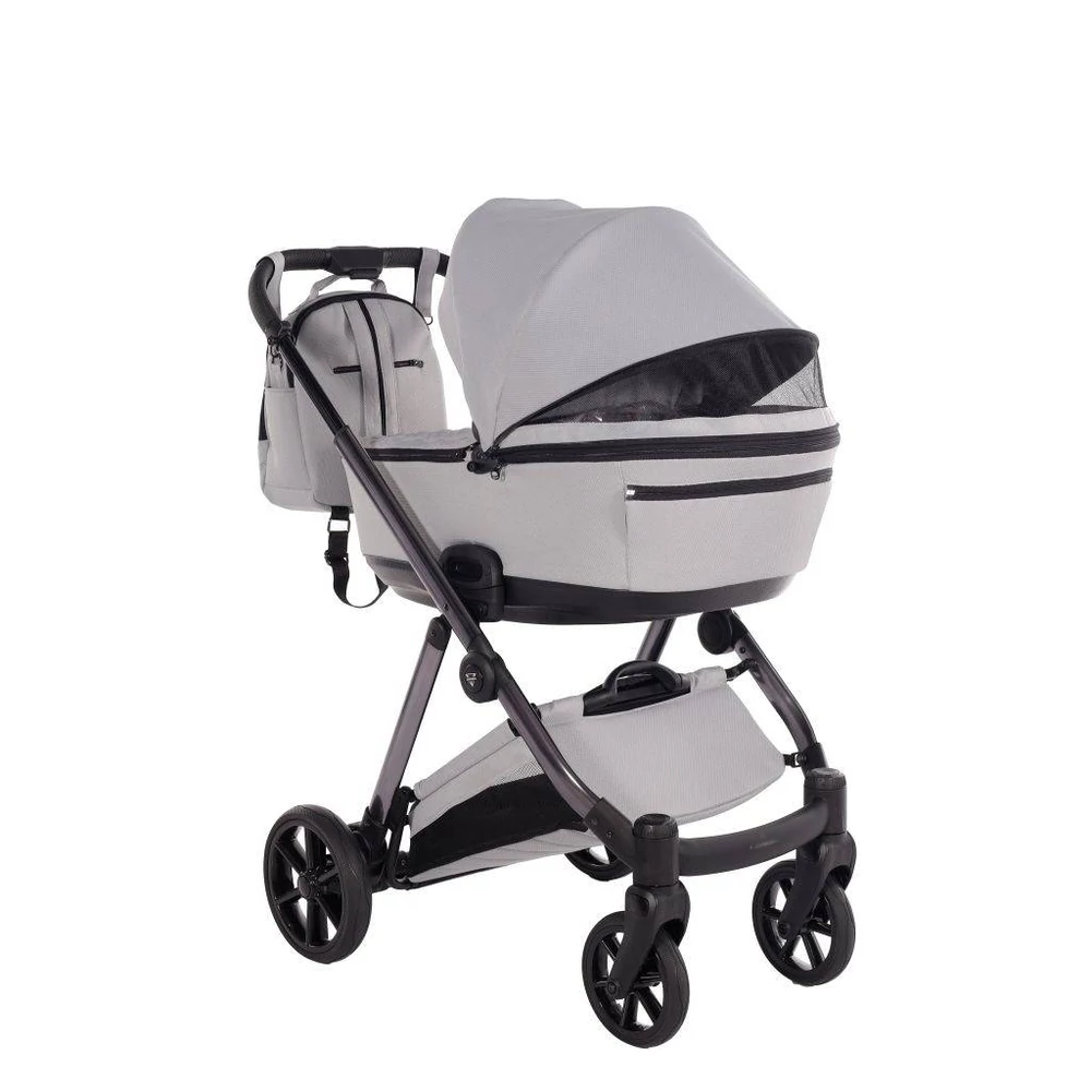 Junama többfunkciós babakocsi - SPACE V3 - 01 Light Grey