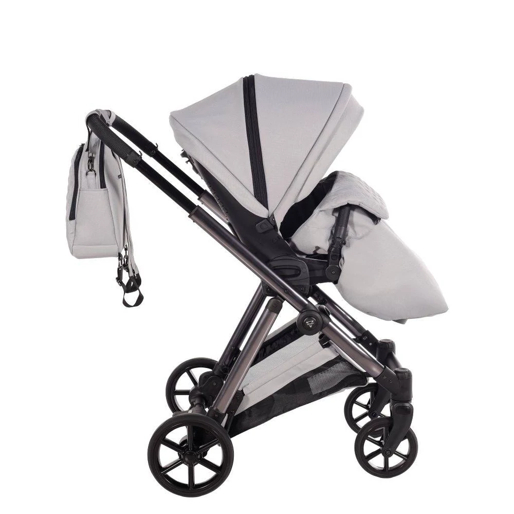 Junama többfunkciós babakocsi - SPACE V3 - 01 Light Grey