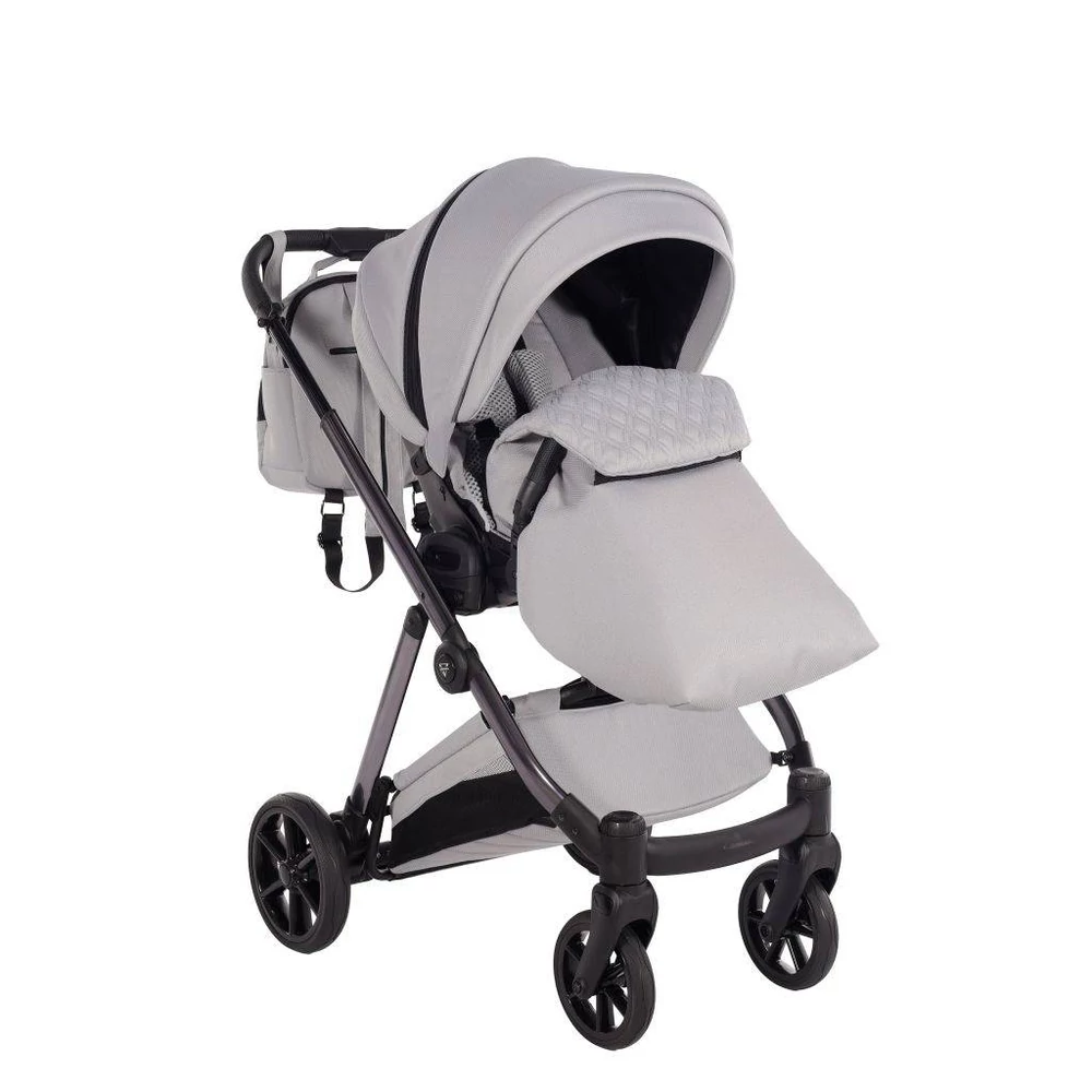 Junama többfunkciós babakocsi - SPACE V3 - 01 Light Grey