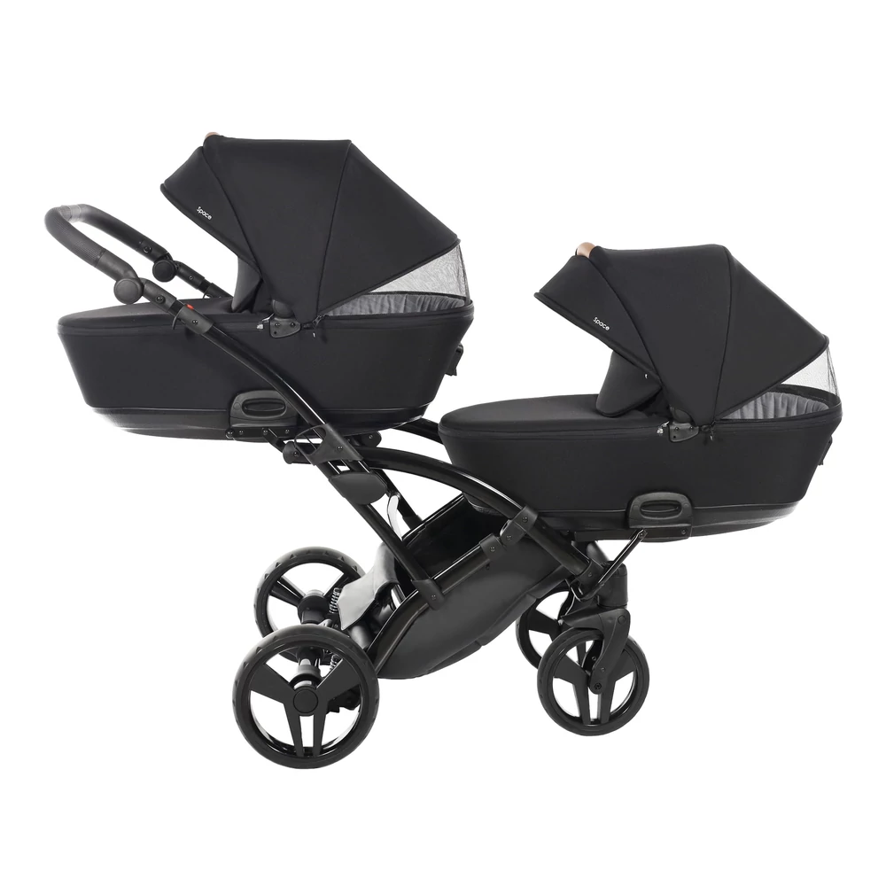 Junama többfunkciós iker babakocsi - SPACE SLIM - 04