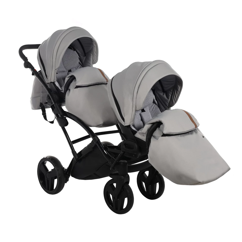 Junama többfunkciós iker babakocsi - SPACE SLIM - 01