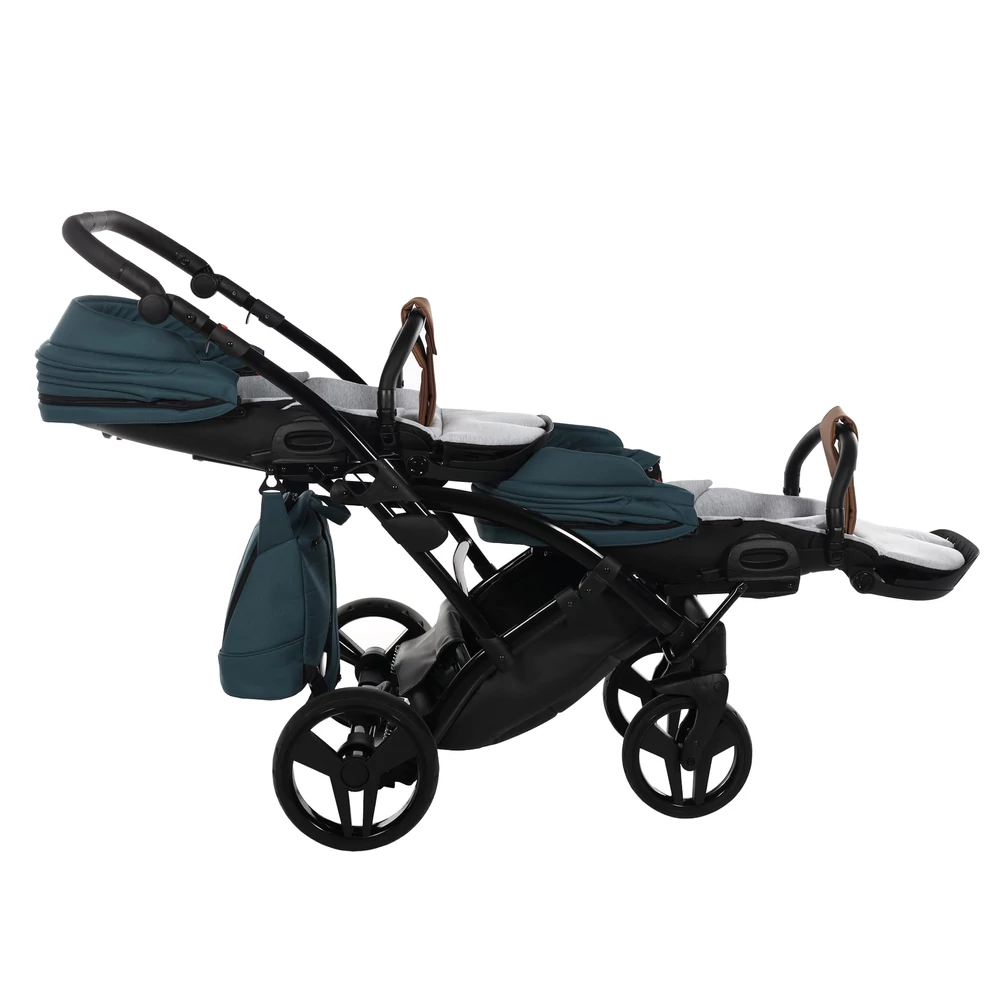 Junama többfunkciós iker babakocsi - SPACE SLIM - 03