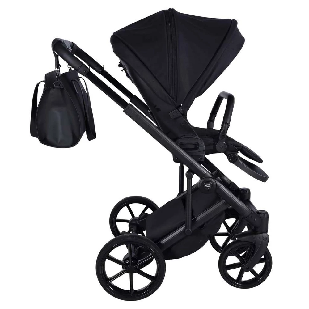 Junama többfunkciós babakocsi - ELLEGANTE TERMO - 04 Black