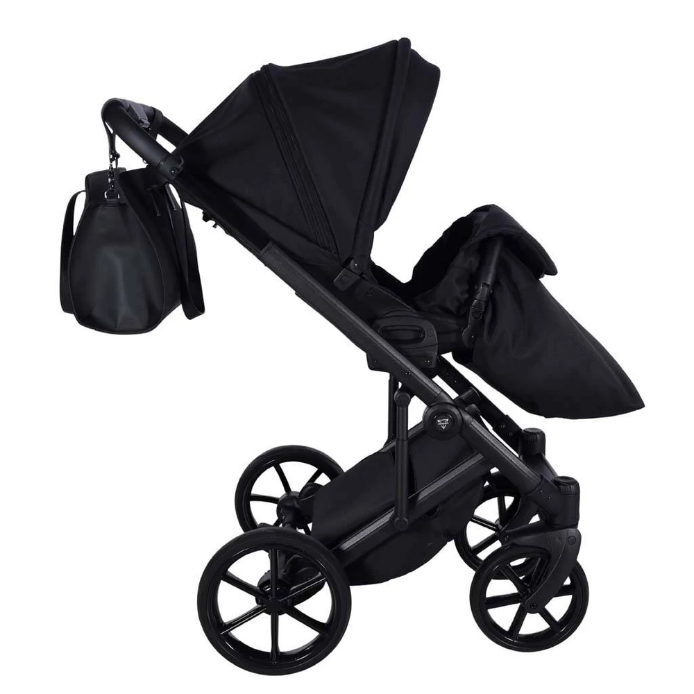 Junama többfunkciós babakocsi - ELLEGANTE TERMO - 04 Black