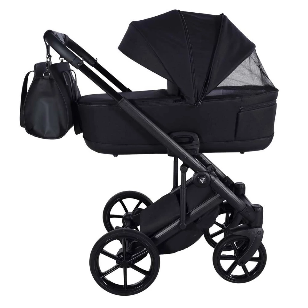 Junama többfunkciós babakocsi - ELLEGANTE TERMO - 04 Black