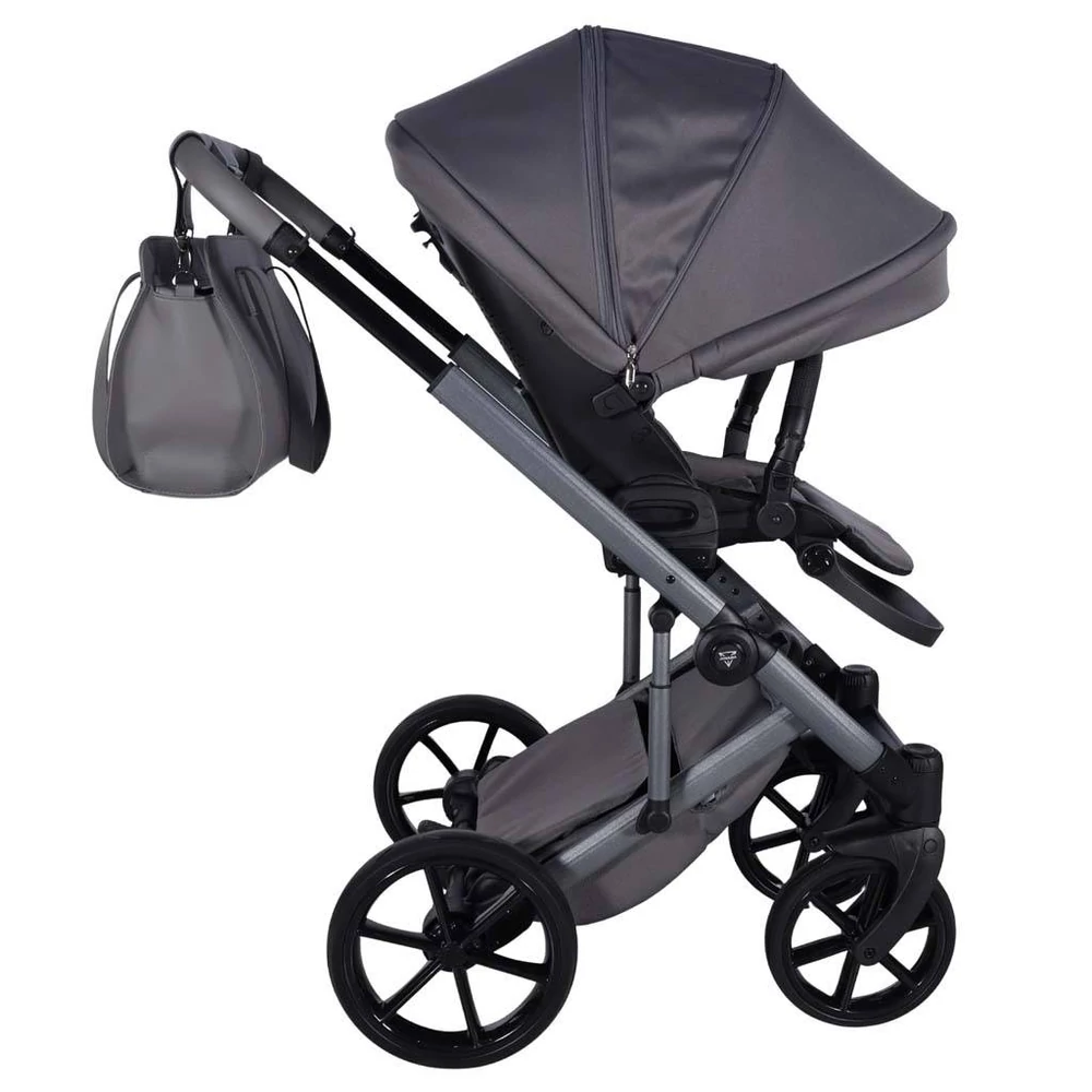 Junama többfunkciós babakocsi - ELLEGANTE TERMO - 01 Grey