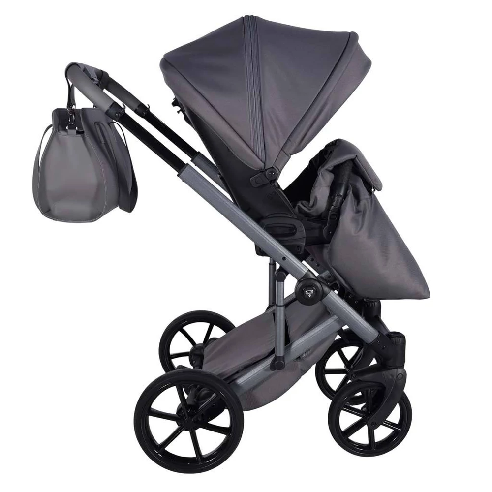 Junama többfunkciós babakocsi - ELLEGANTE TERMO - 01 Grey