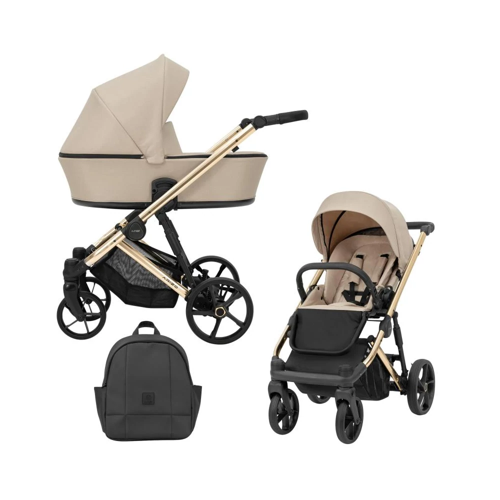 Kunert Arizo Premium alumínium vázas 2in1 babakocsi: 06 Cream