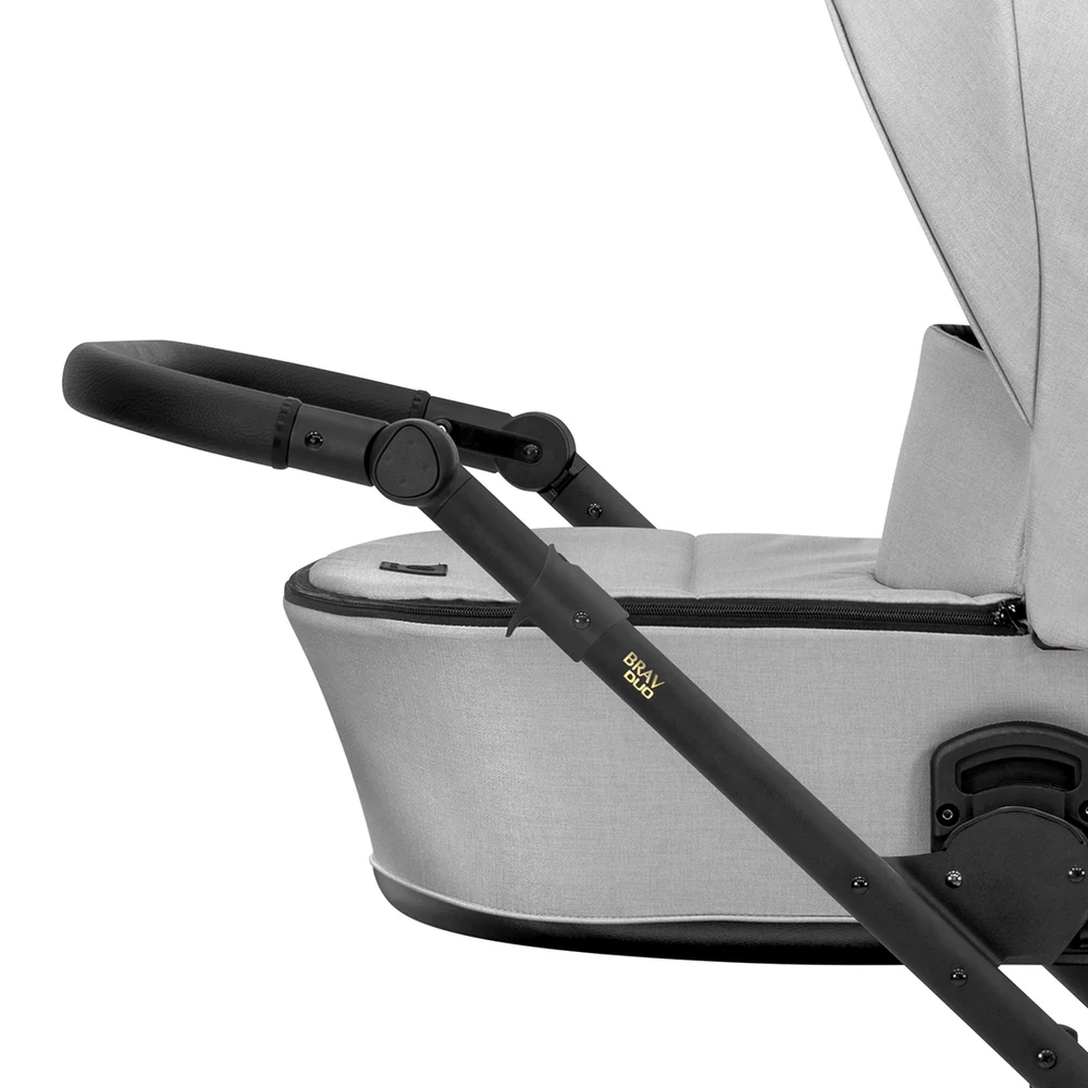 Ikerbabakocsi - Kunert Brav Duo 2in1 - Grey 03