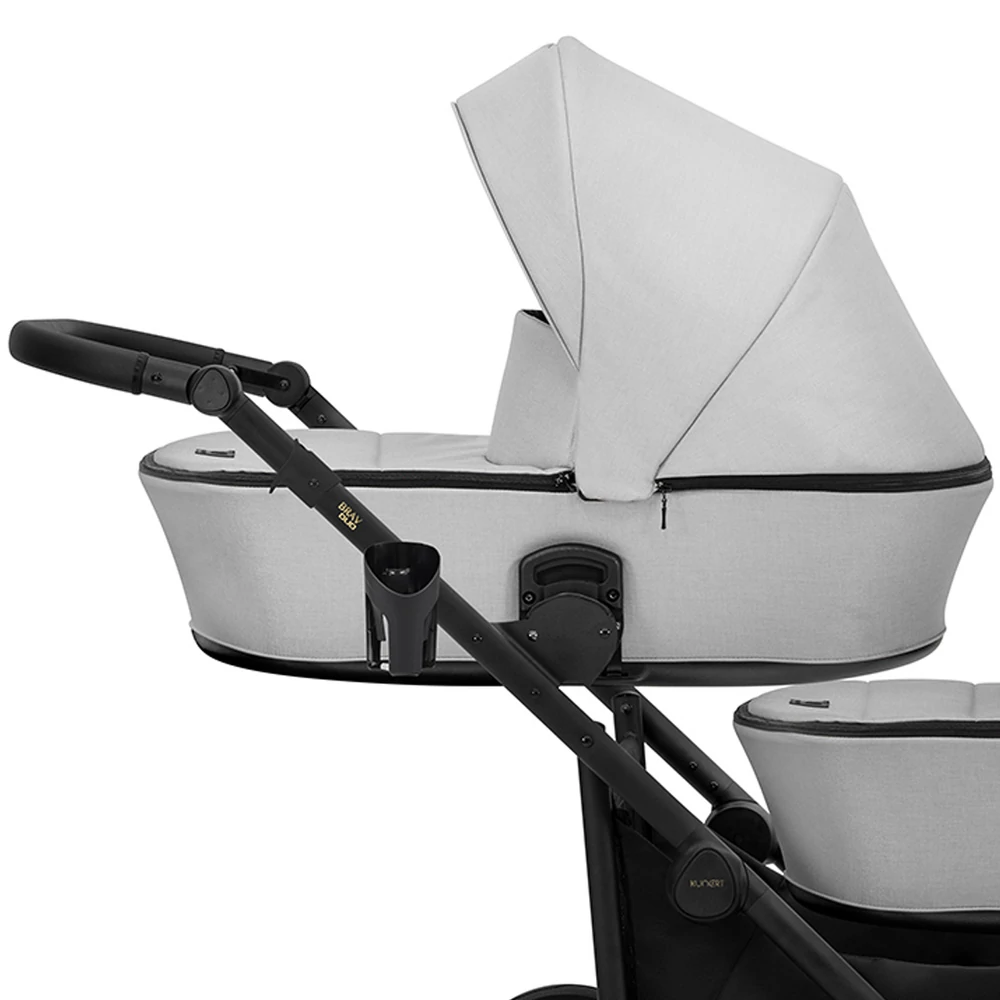 Ikerbabakocsi - Kunert Brav Duo 2in1 - Grey 03