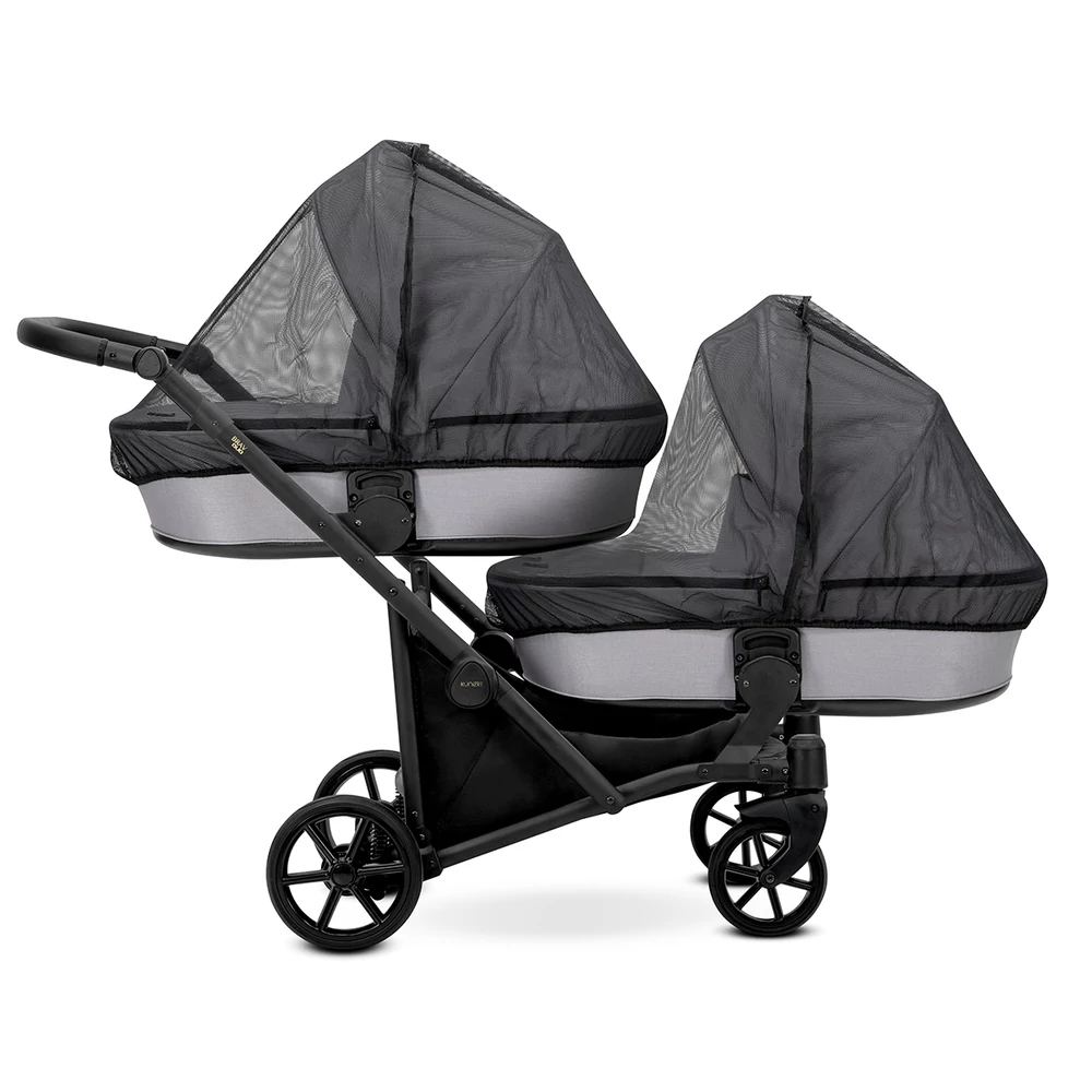 Ikerbabakocsi - Kunert Brav Duo 2in1 - Grey 03