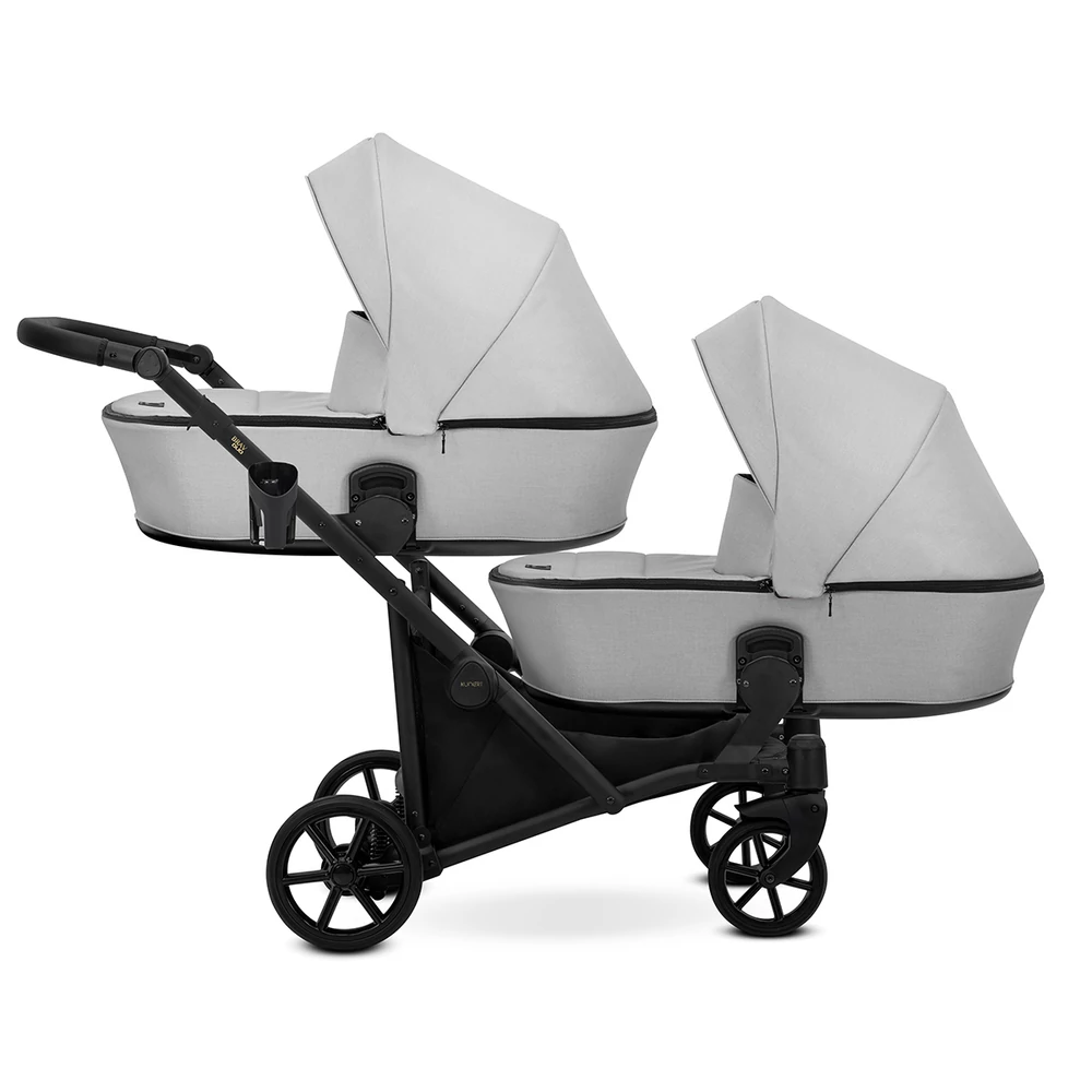 Ikerbabakocsi - Kunert Brav Duo 2in1 - Grey 03