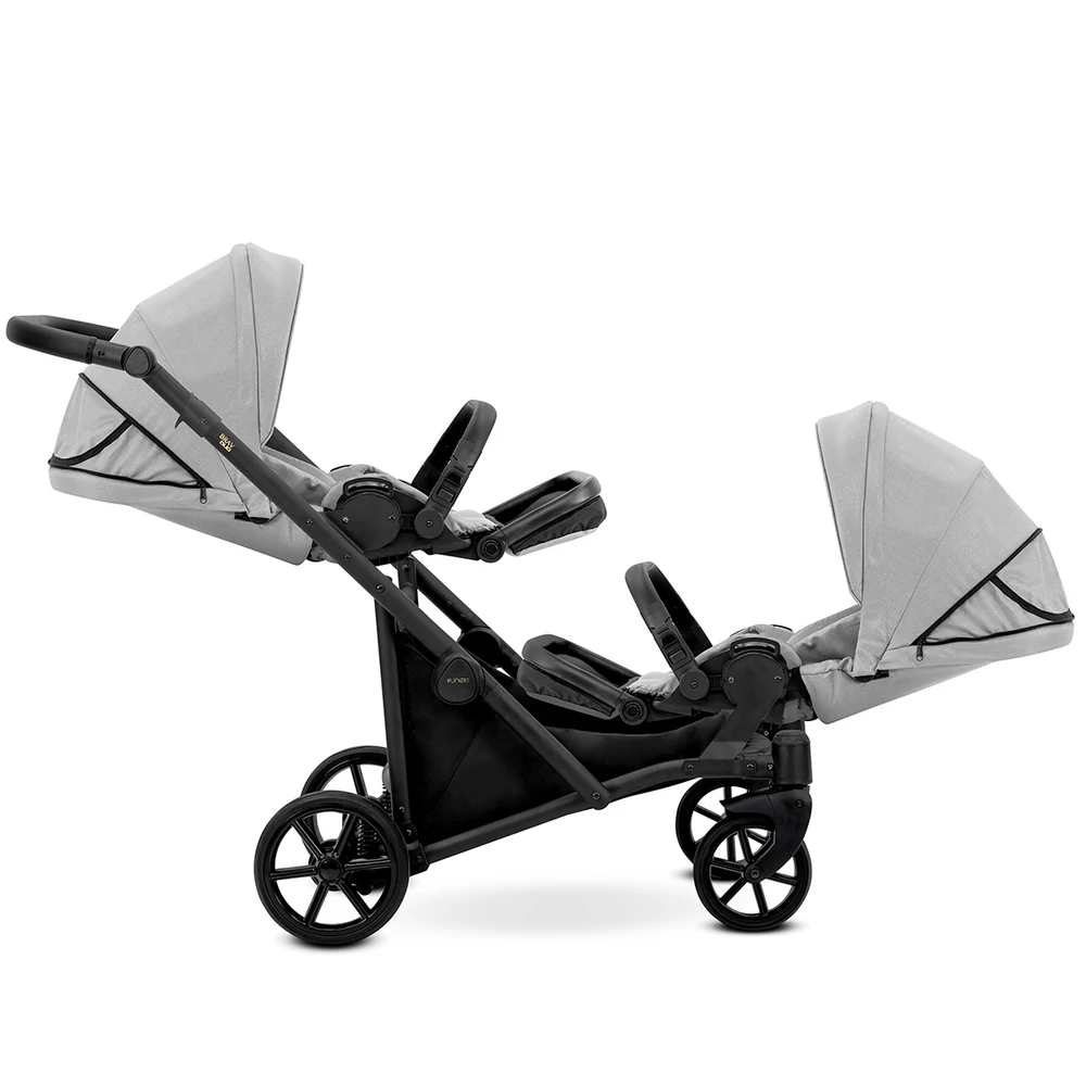 Ikerbabakocsi - Kunert Brav Duo 2in1 - Grey 03