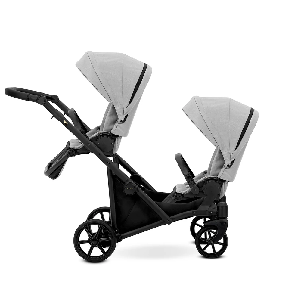 Ikerbabakocsi - Kunert Brav Duo 2in1 - Grey 03