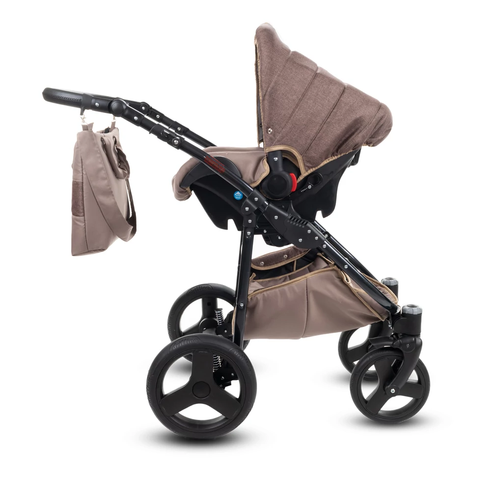 Berry Baby Lux 3in1 babakocsi szett (autós hordozóval és adapterrel): Z-1