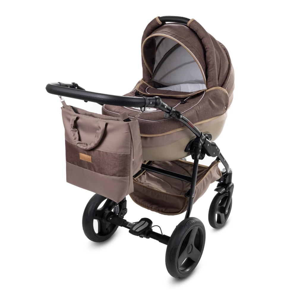 Berry Baby Lux 3in1 babakocsi szett (autós hordozóval és adapterrel): Z-1