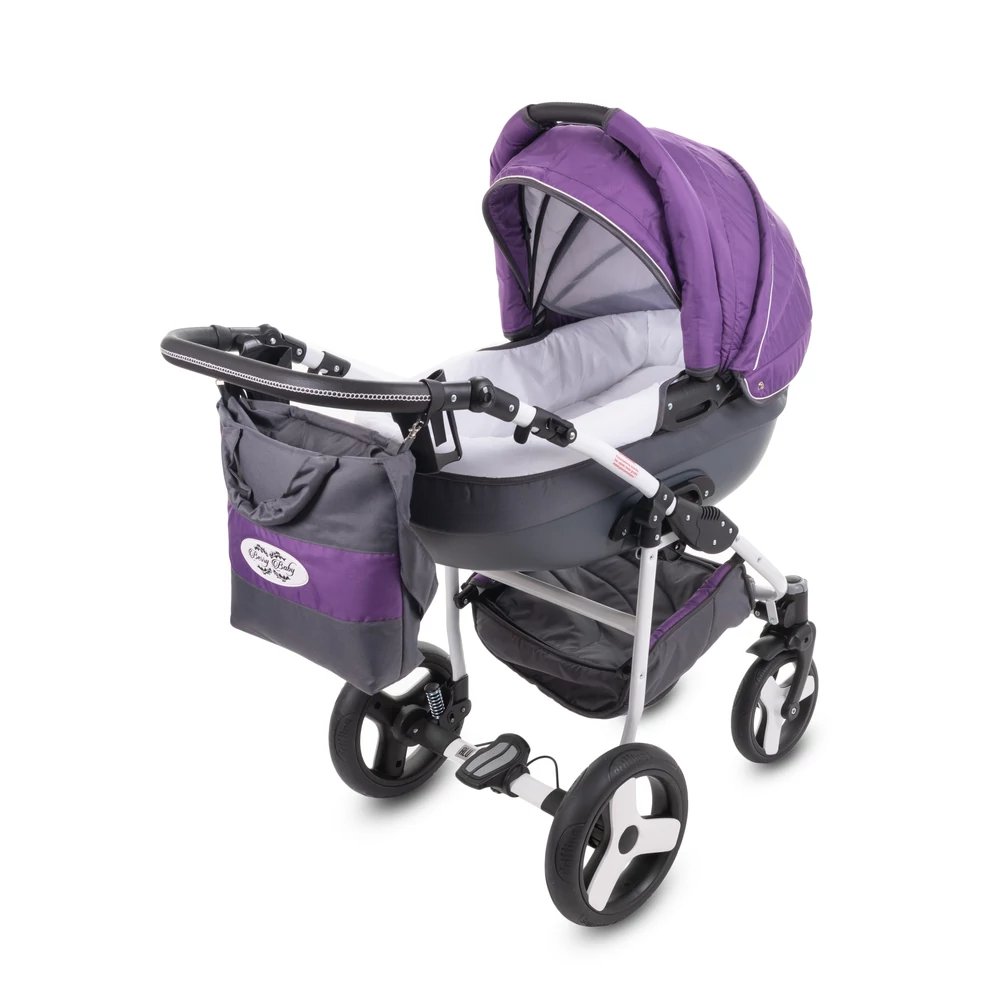 Berry Baby Lux 3in1 babakocsi szett (autós hordozóval és adapterrel): Z-19