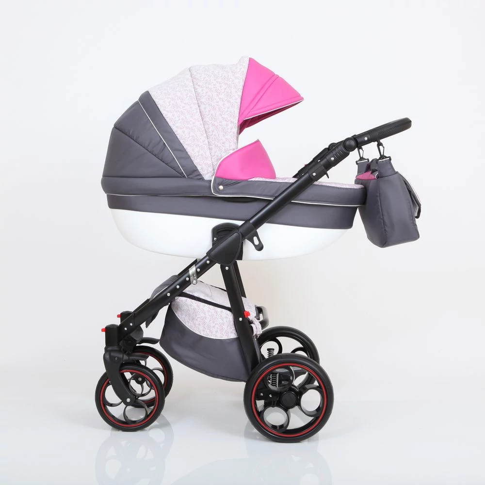 Berry Baby Macaron 3in1 multifunkciós babakocsi szett (autós hordozóval és adapterrel): M-13