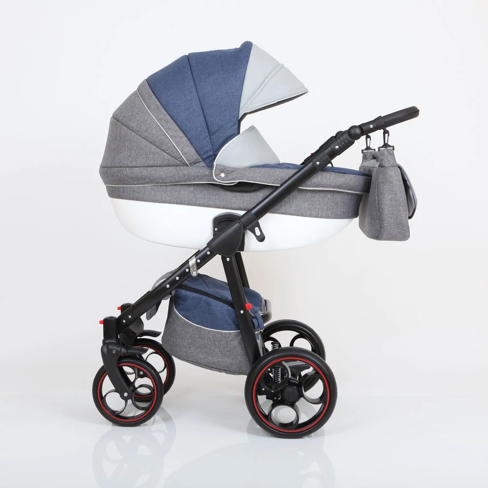 Berry Baby Macaron 3in1 multifunkciós babakocsi szett (autós hordozóval és adapterrel): M-24