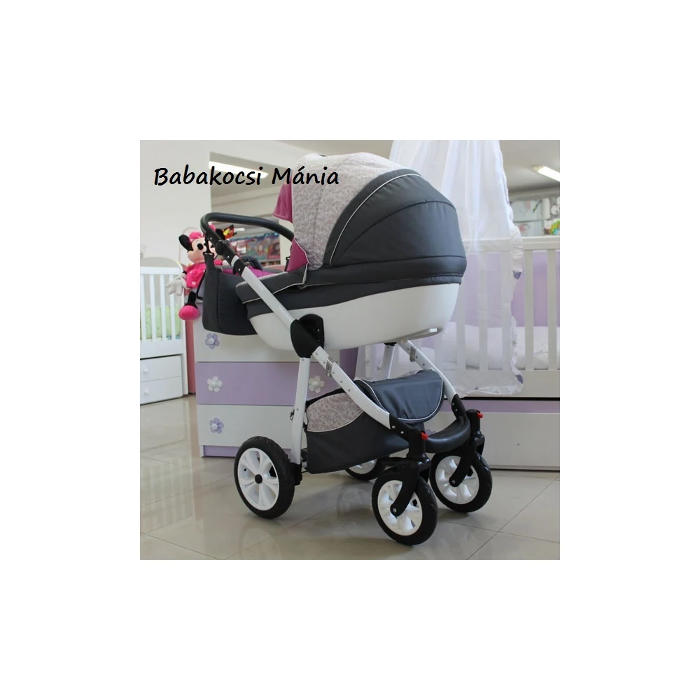 Berry Baby Macaron 3in1 multifunkciós babakocsi szett (autós hordozóval és adapterrel): M-13