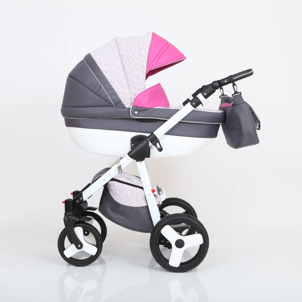 Berry Baby Macaron 3in1 multifunkciós babakocsi szett (autós hordozóval és adapterrel): M-13
