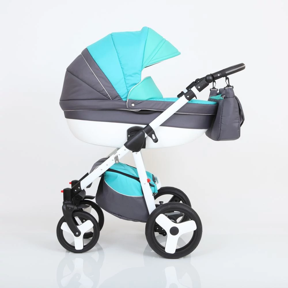Berry Baby Macaron 3in1 multifunkciós babakocsi szett (autós hordozóval és adapterrel): M-14