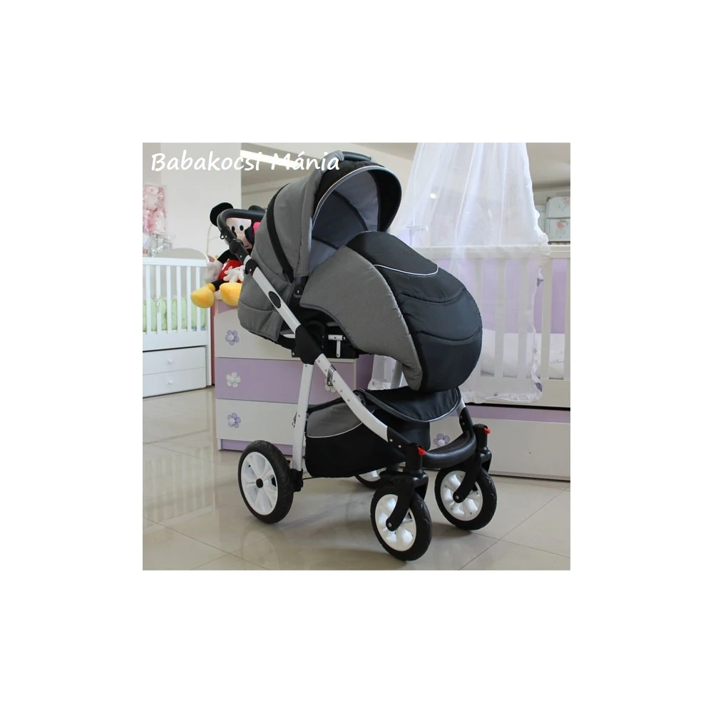 Berry Baby Macaron 3in1 multifunkciós babakocsi szett (autós hordozóval és adapterrel): M-21