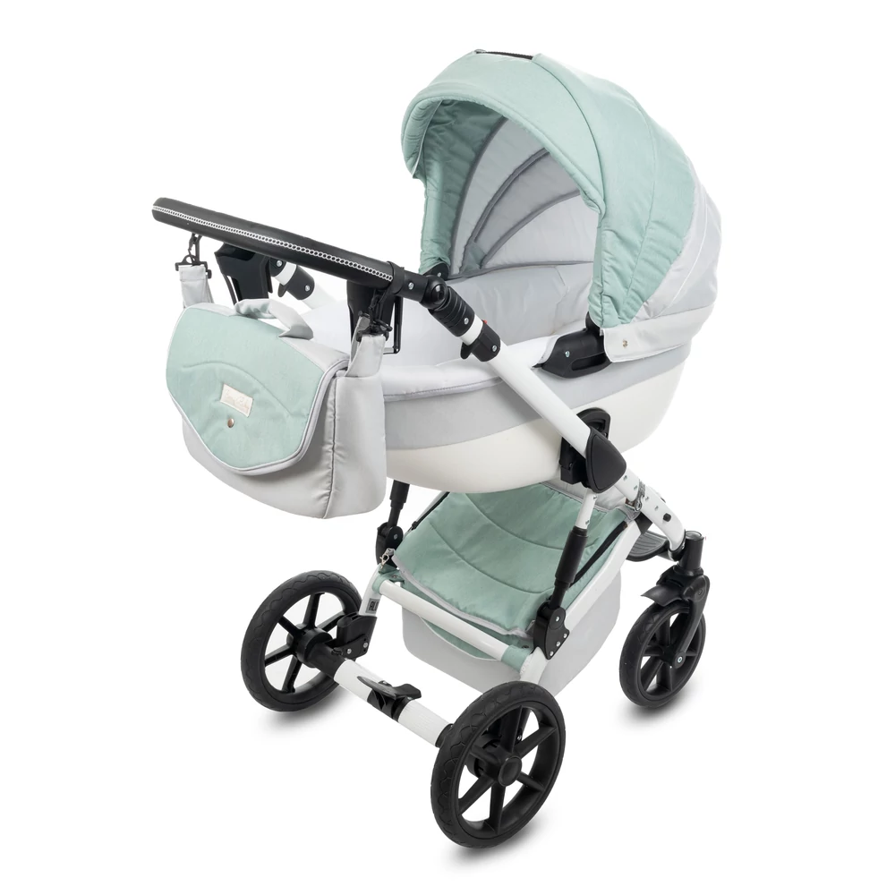 Berry Baby Macaron 3in1 multifunkciós babakocsi szett (autós hordozóval és adapterrel): M-26