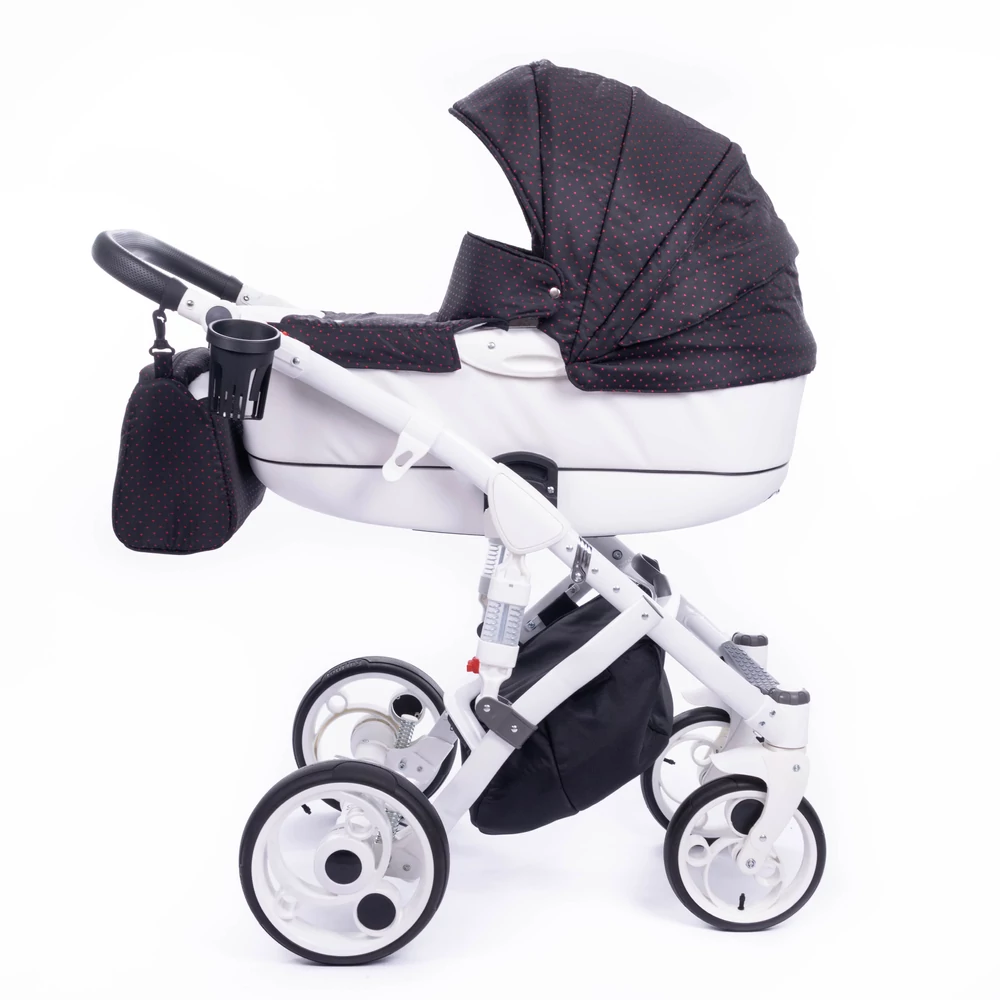 Berry Baby- MOON multifunkciós babakocsi szett - Black Cherry 3in1