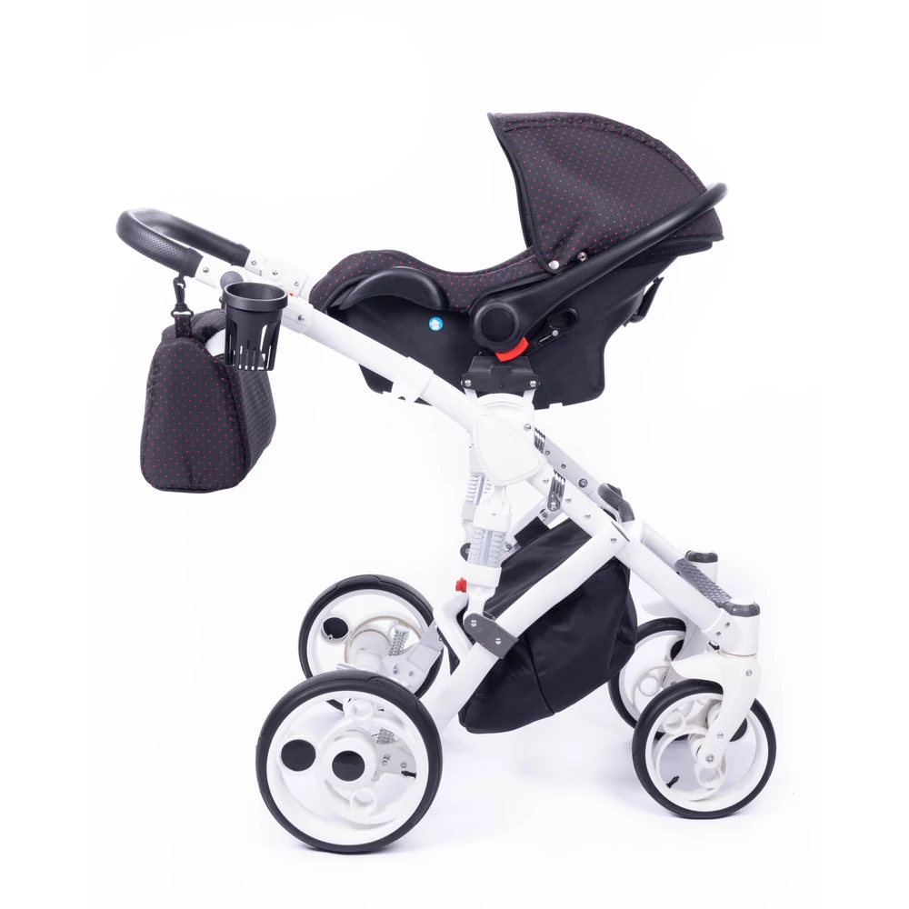 Berry Baby- MOON multifunkciós babakocsi szett - Black Cherry 3in1