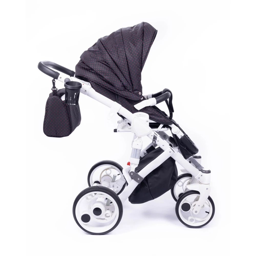 Berry Baby- MOON multifunkciós babakocsi szett - Black Cherry 3in1