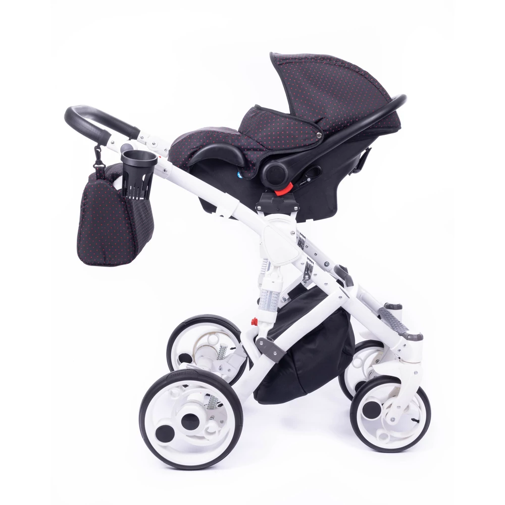 Berry Baby- MOON multifunkciós babakocsi szett - Black Cherry 3in1