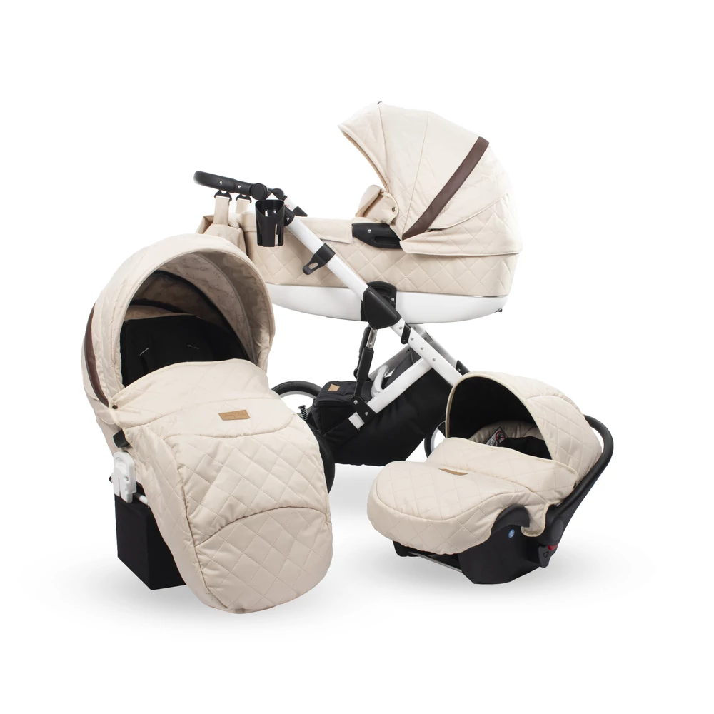Babakocsi - Berry Baby Moon 3in1 - Champagne