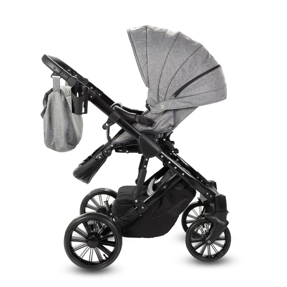 Babakocsi - Berry Baby Moon 3in1 - Blue Rainbow