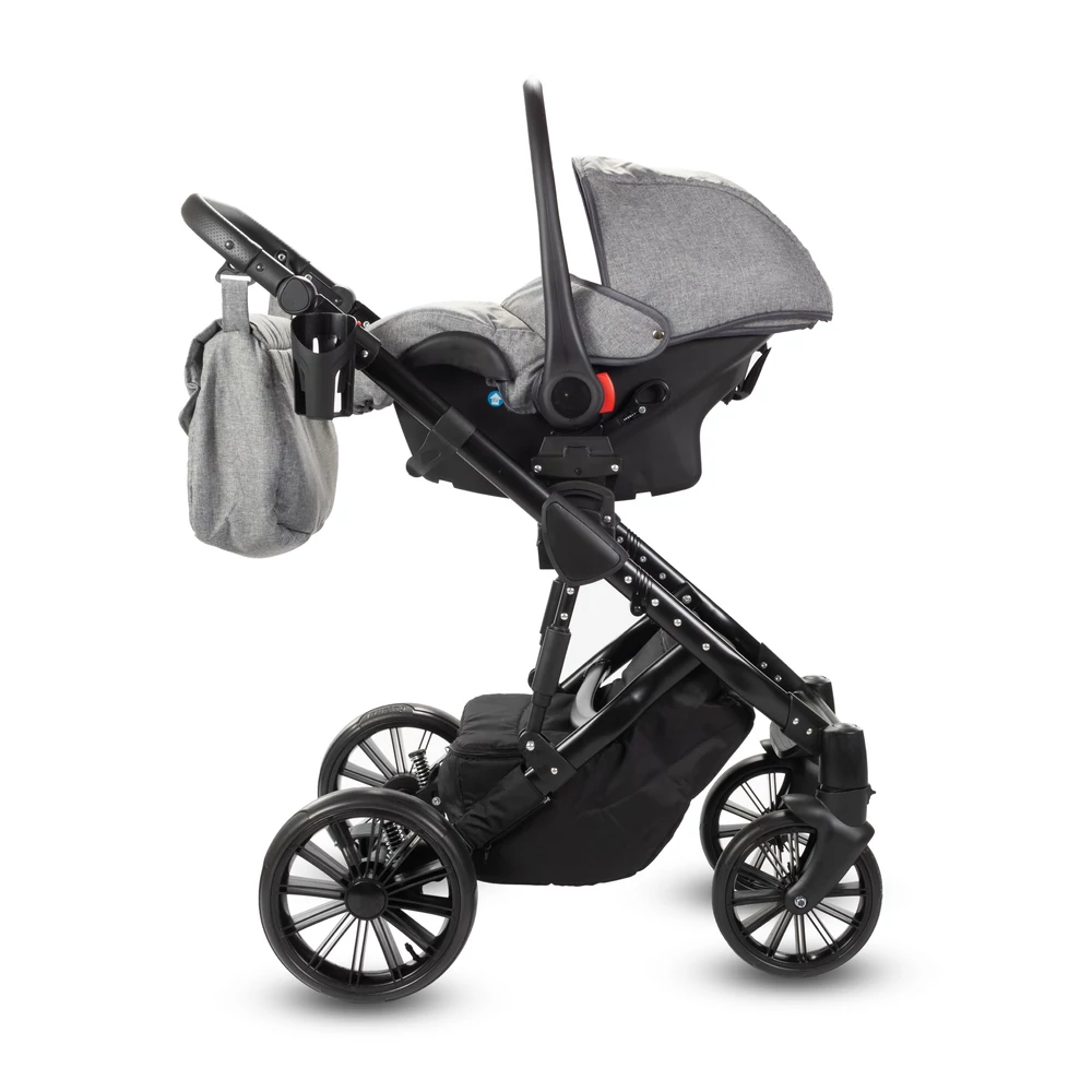 Babakocsi - Berry Baby Moon 3in1 - Blue Rainbow