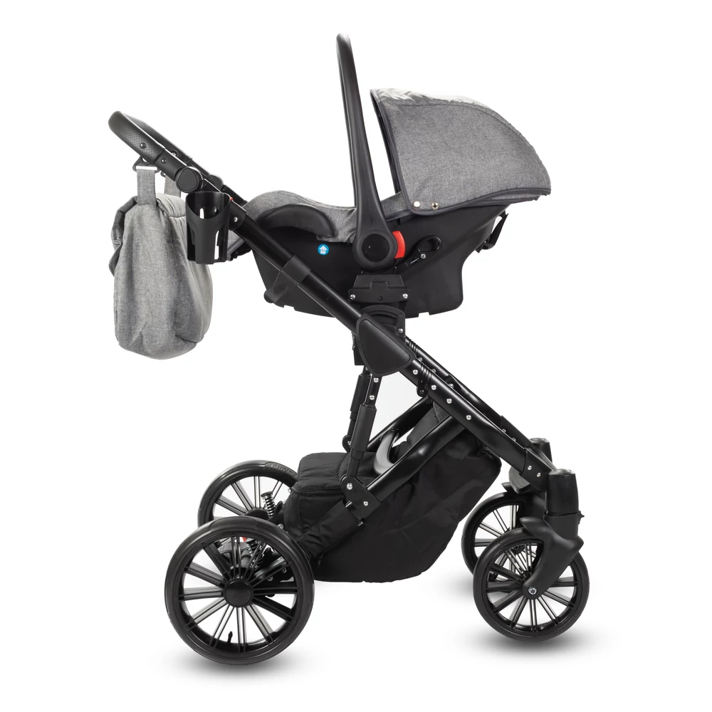 Babakocsi - Berry Baby Moon 3in1 - Blue Rainbow