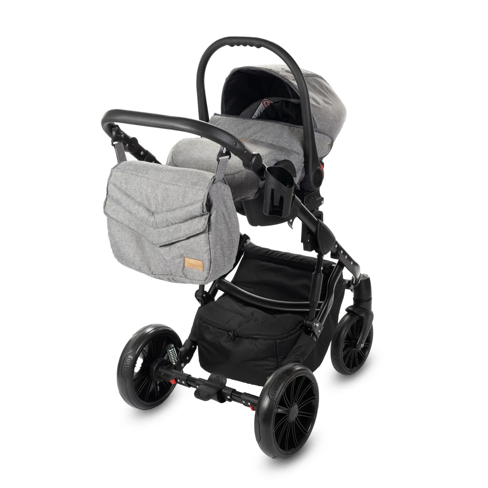 Babakocsi - Berry Baby Moon 3in1 - Blue Rainbow