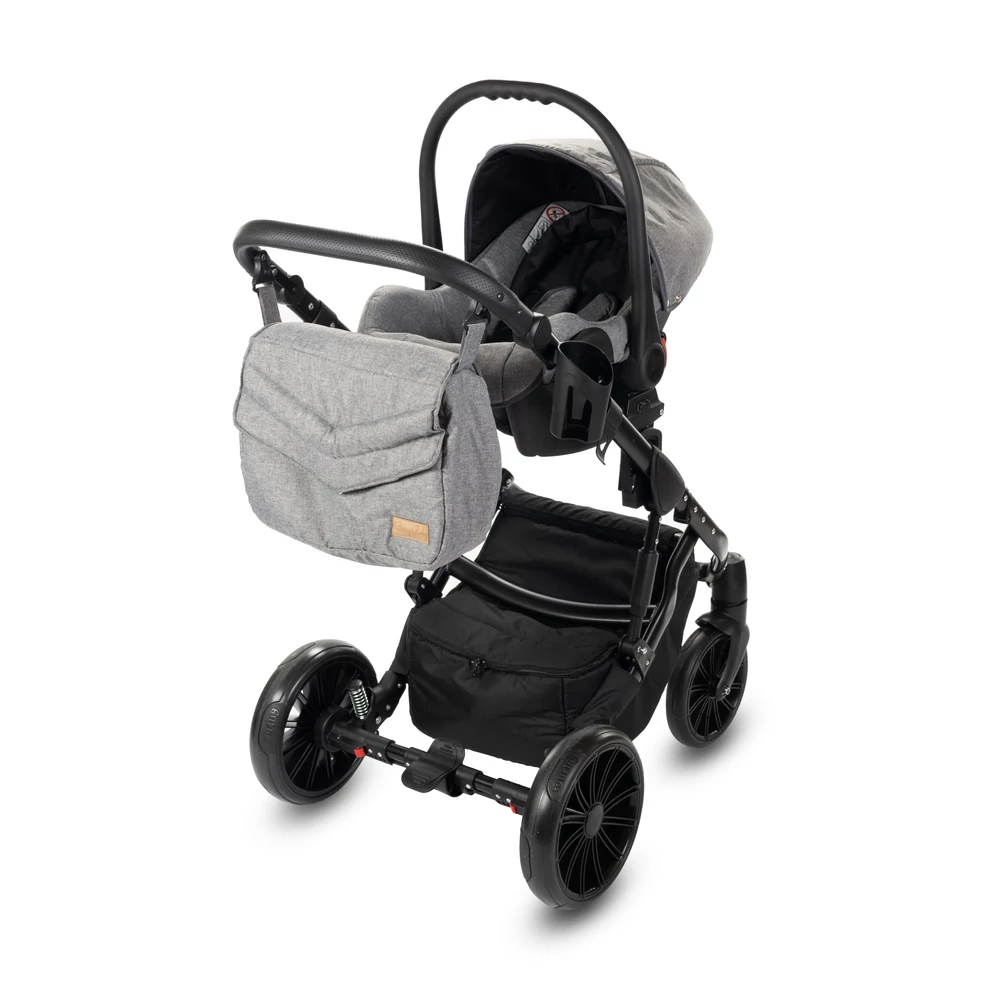 Babakocsi - Berry Baby Moon 3in1 - Blue Rainbow