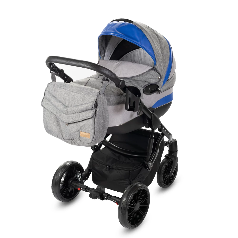 Babakocsi - Berry Baby Moon 3in1 - Blue Rainbow