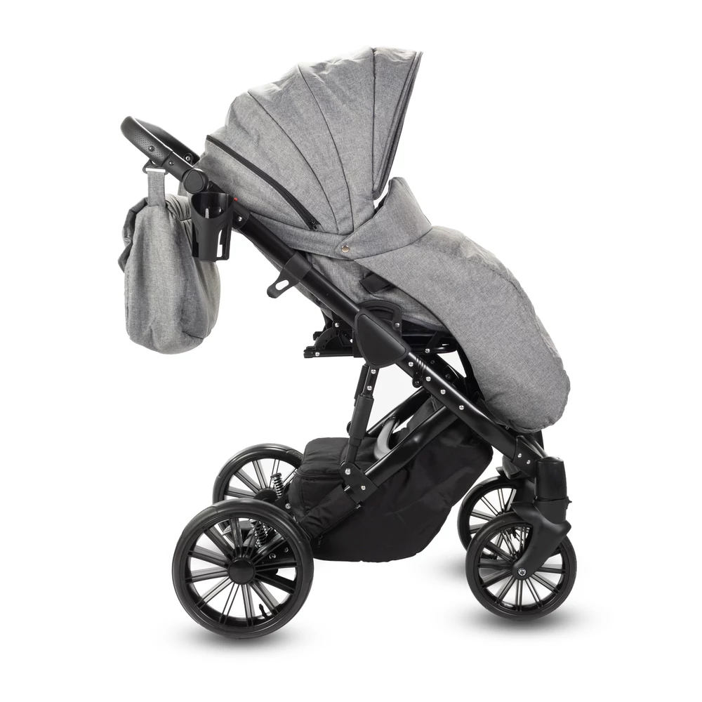 Babakocsi - Berry Baby Moon 3in1 - Blue Rainbow