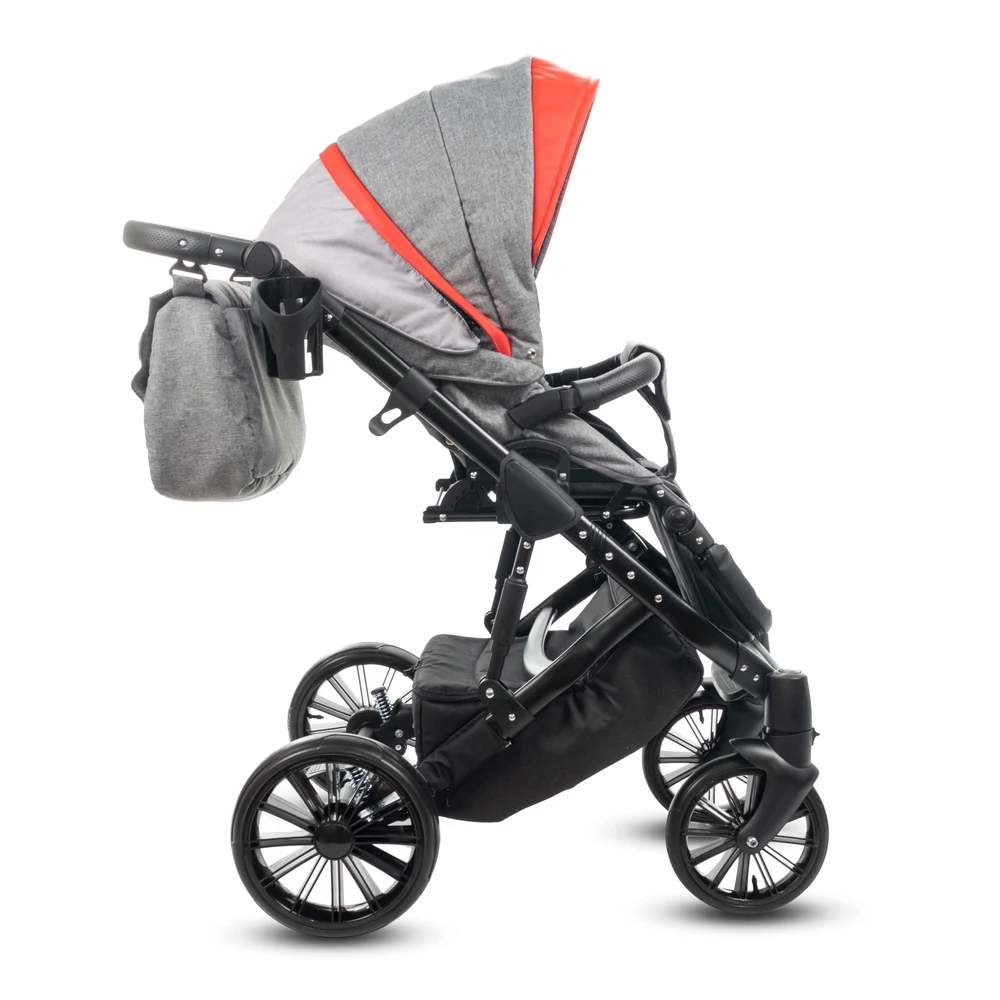 Babakocsi - Berry Baby Moon 3in1 - Red Rainbow