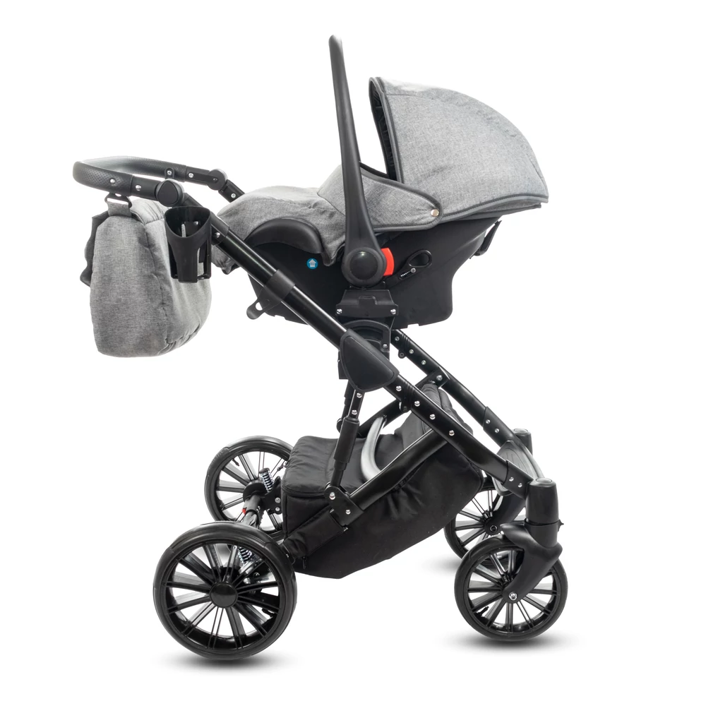 Babakocsi - Berry Baby Moon 3in1 - Red Rainbow