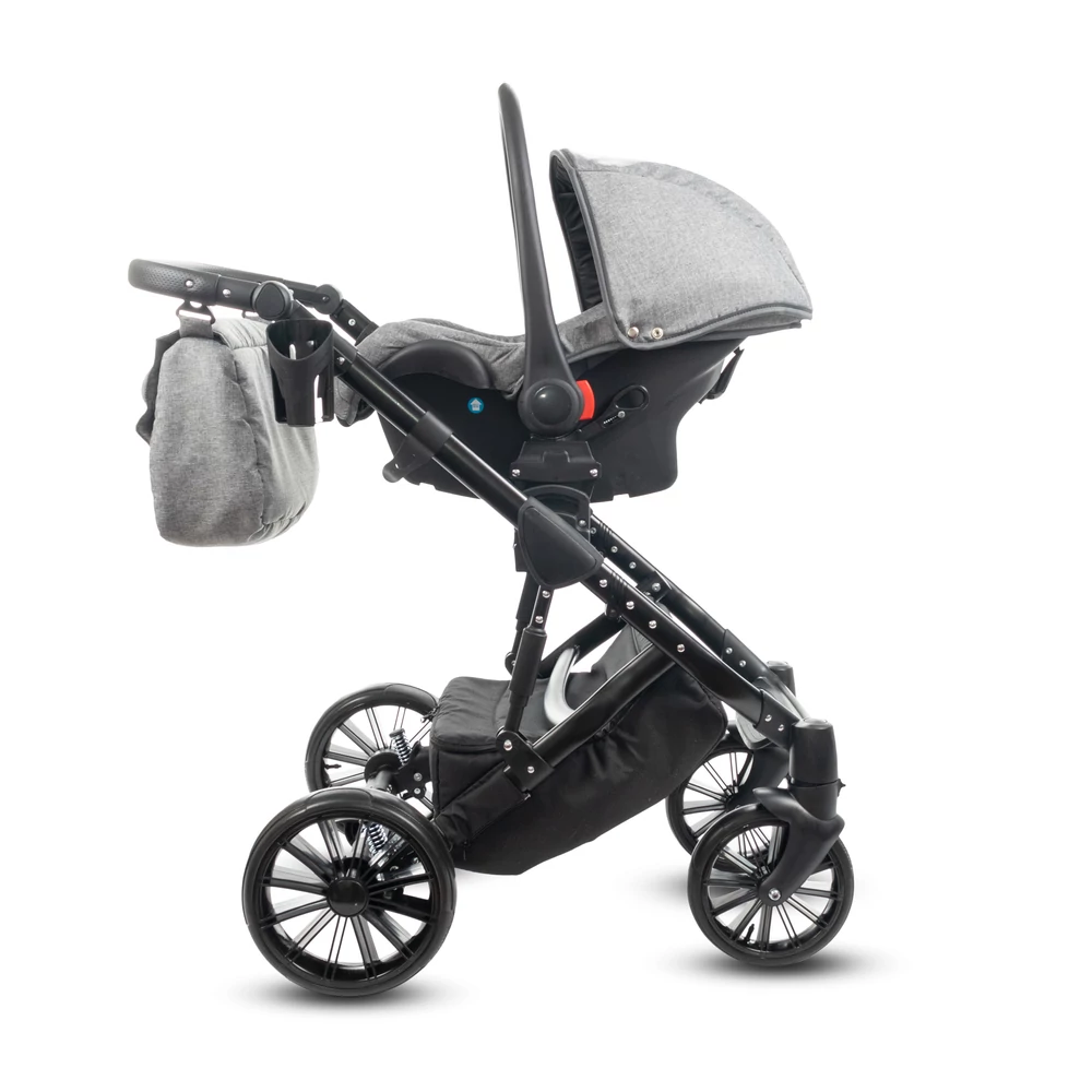 Babakocsi - Berry Baby Moon 3in1 - Red Rainbow