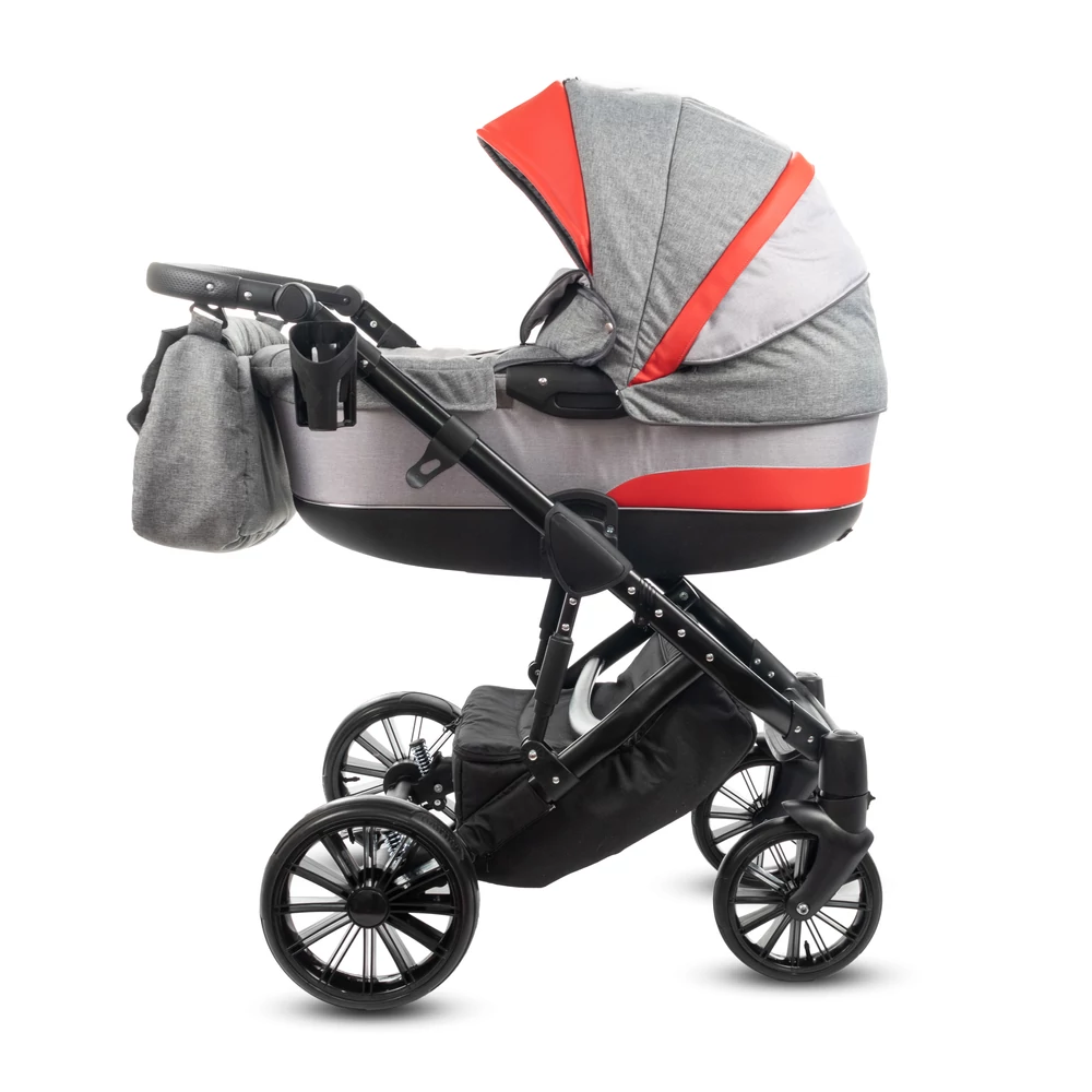 Babakocsi - Berry Baby Moon 3in1 - Red Rainbow