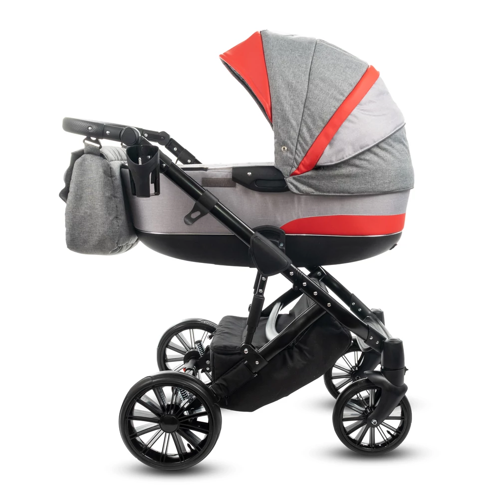Babakocsi - Berry Baby Moon 3in1 - Red Rainbow