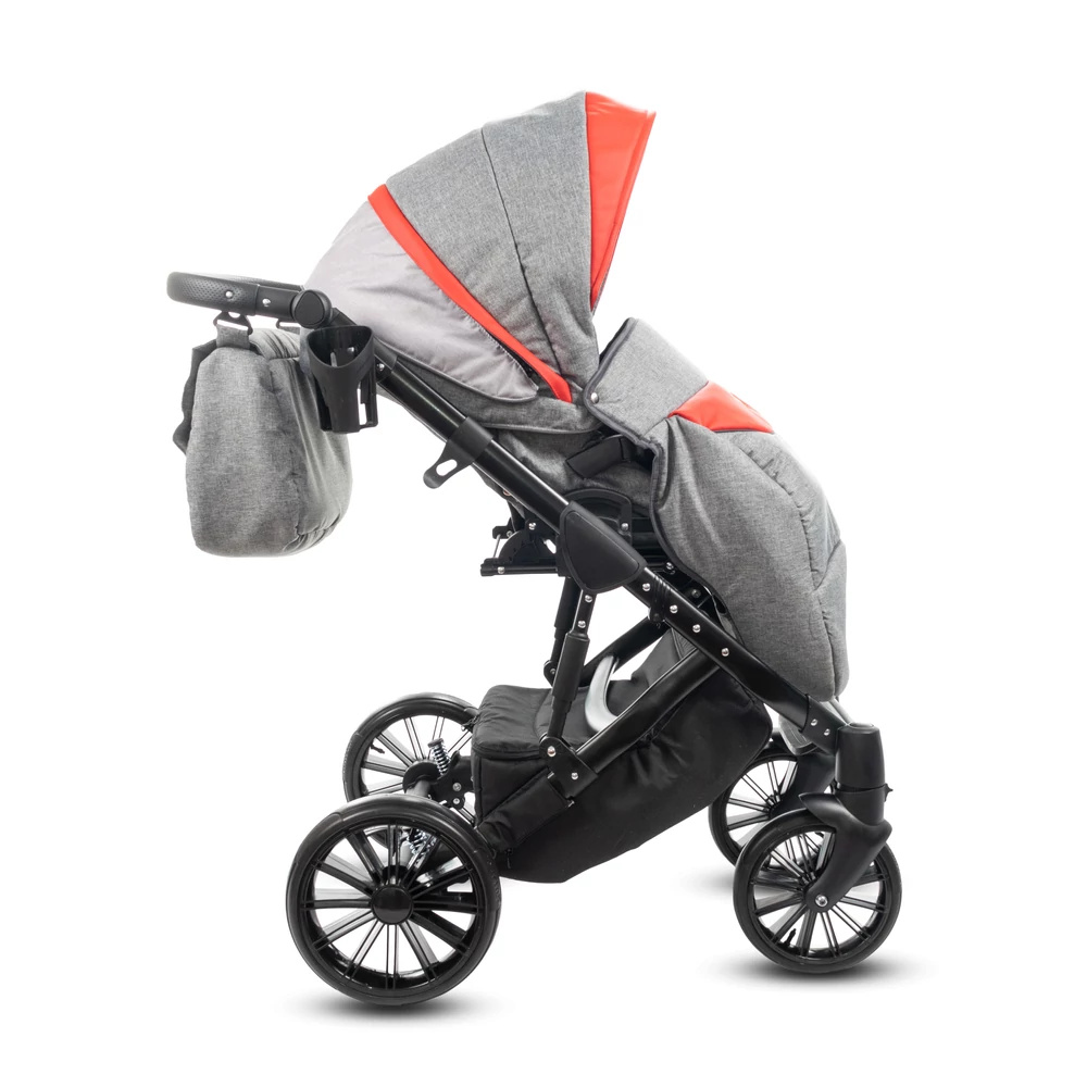Babakocsi - Berry Baby Moon 3in1 - Red Rainbow