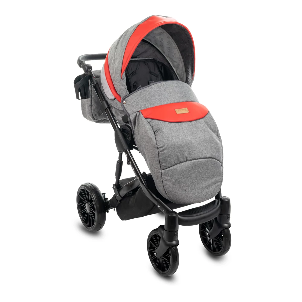 Babakocsi - Berry Baby Moon 3in1 - Red Rainbow