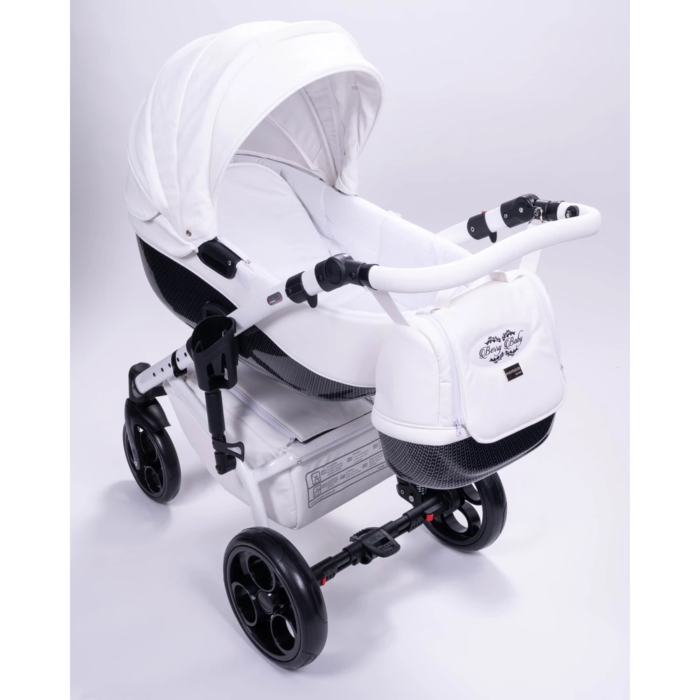 Berry Baby - Sojan AVENTADOR multifunkciós babakocsi szett: White