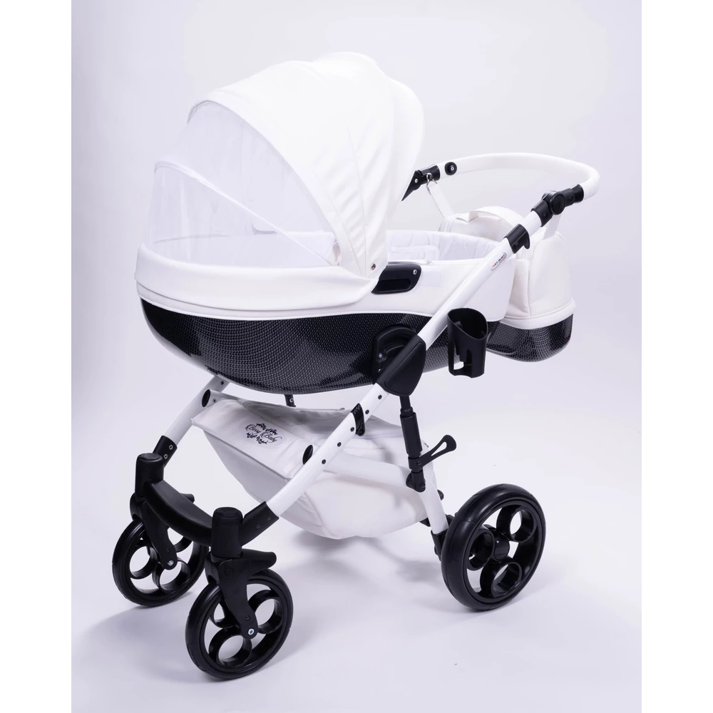 Berry Baby - Sojan AVENTADOR multifunkciós babakocsi szett: White